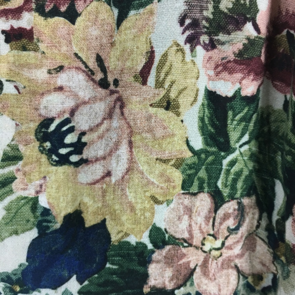 4/25 Zara Womens Floral Print Blouse Shirt Loose - Picture 6 of 8